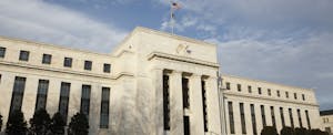 The United States Federal Reserve bank, in Washington, D.C., which sets rate that can have an impact on the prime rate.