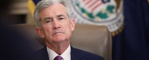 Federal Reserve Board Chairman Jerome Powell Speaks At "Fed Listens" Event