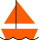sailboat on water representing a boat purchased through a boat loan