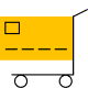 shopping cart in the shape of a credit card representing sales tax calculated at checkout