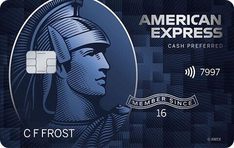 Image of the Blue Cash Preferred Card from American Express