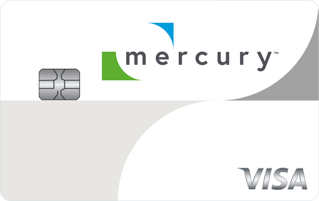 Image of the Mercury Rewards Visa Card