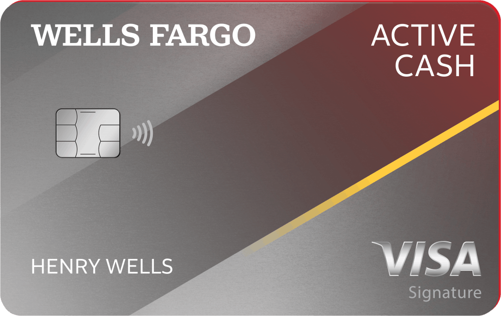 Image of the Wells Fargo Active Cash Card
