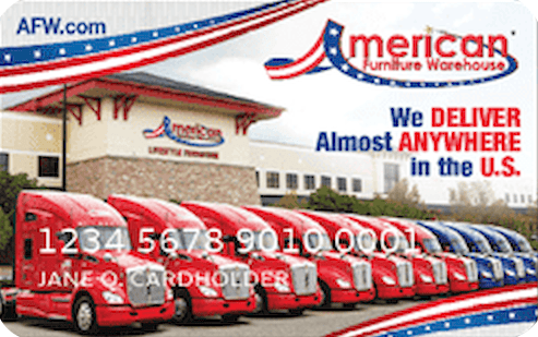 American Furniture Warehouse Credit Card