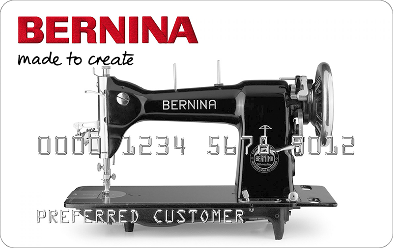 Bernina Credit Card