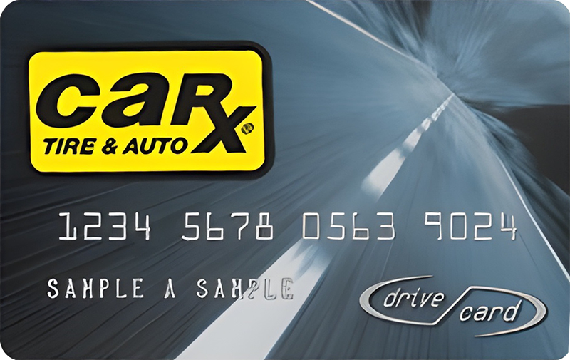 CAR-X Tire & Auto Credit Card