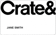 Crate & Barrel Credit Card