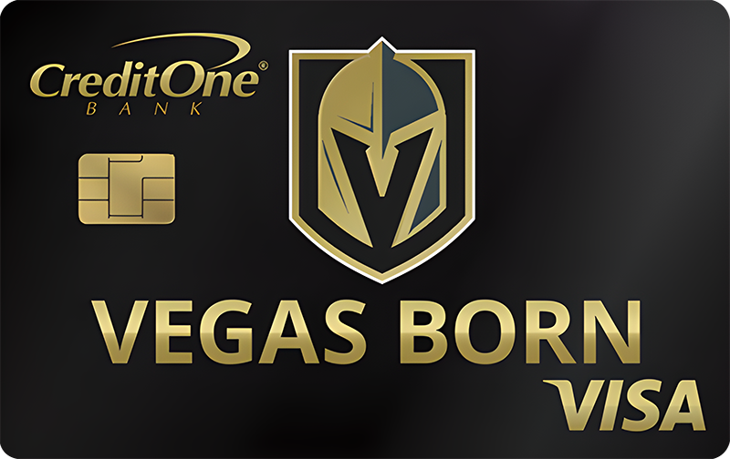 Credit One Bank Vegas Golden Knights Credit Card