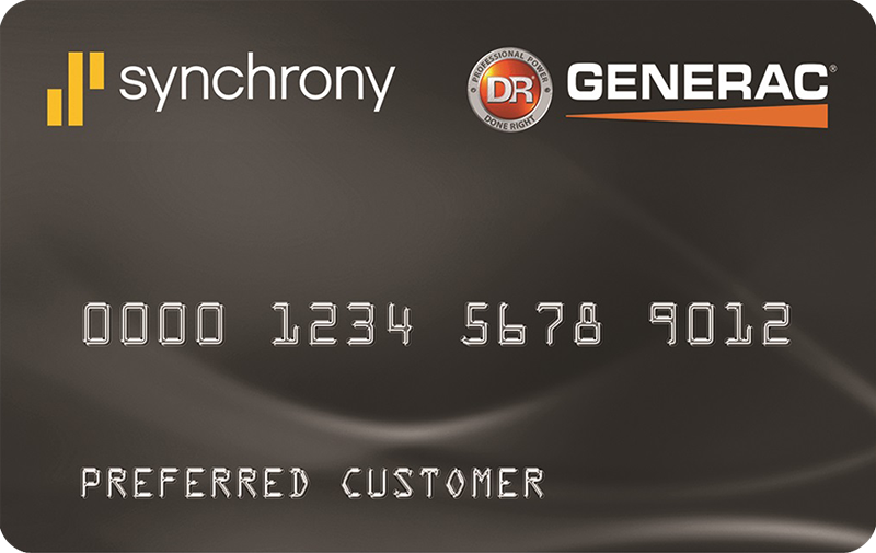 Generac Credit Card