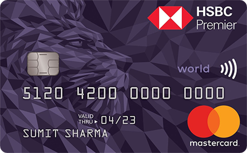 HSBC Premier World Mastercard® credit card