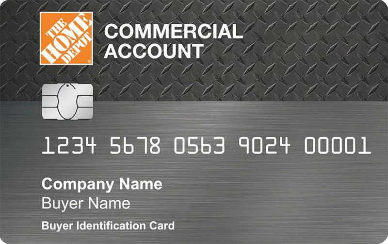 Home Depot Commercial Account