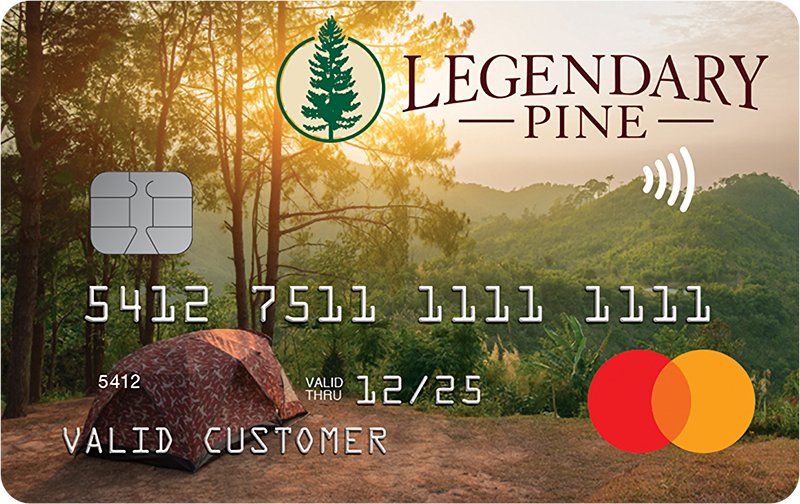 Legendary Pine Mastercard®