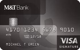 M&T Visa Signature Credit Card