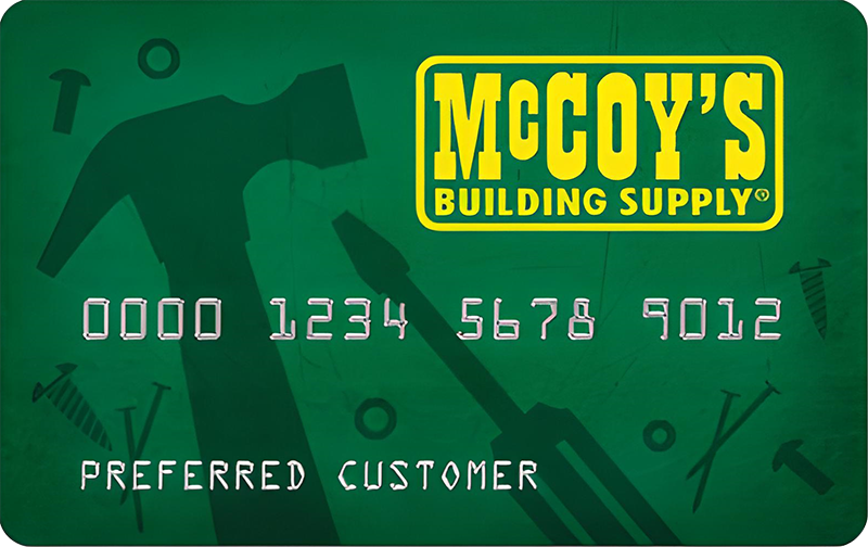 McCoy’s Commercial Credit Card