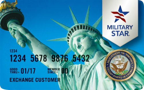 Military Star Card