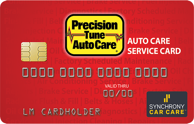 Precision Tune Auto Care Credit Card