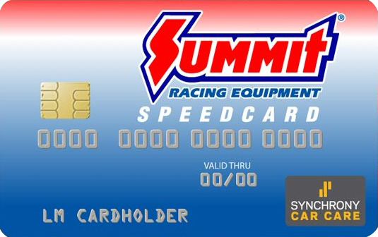 Summit Racing Equipment Speedcard