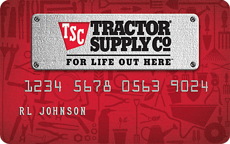 Tractor Supply Company Store Card