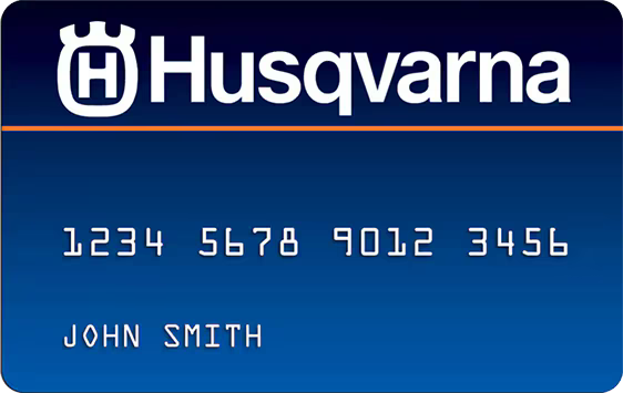 Husqvarna Credit Card