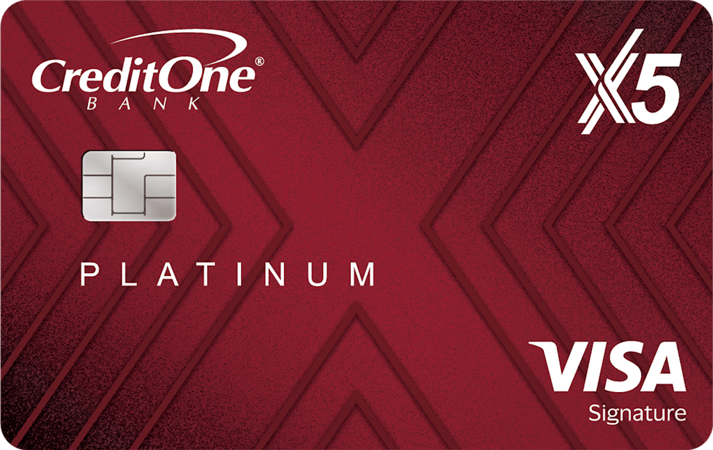 Credit One Bank® Platinum X5 Visa Signature® Card review