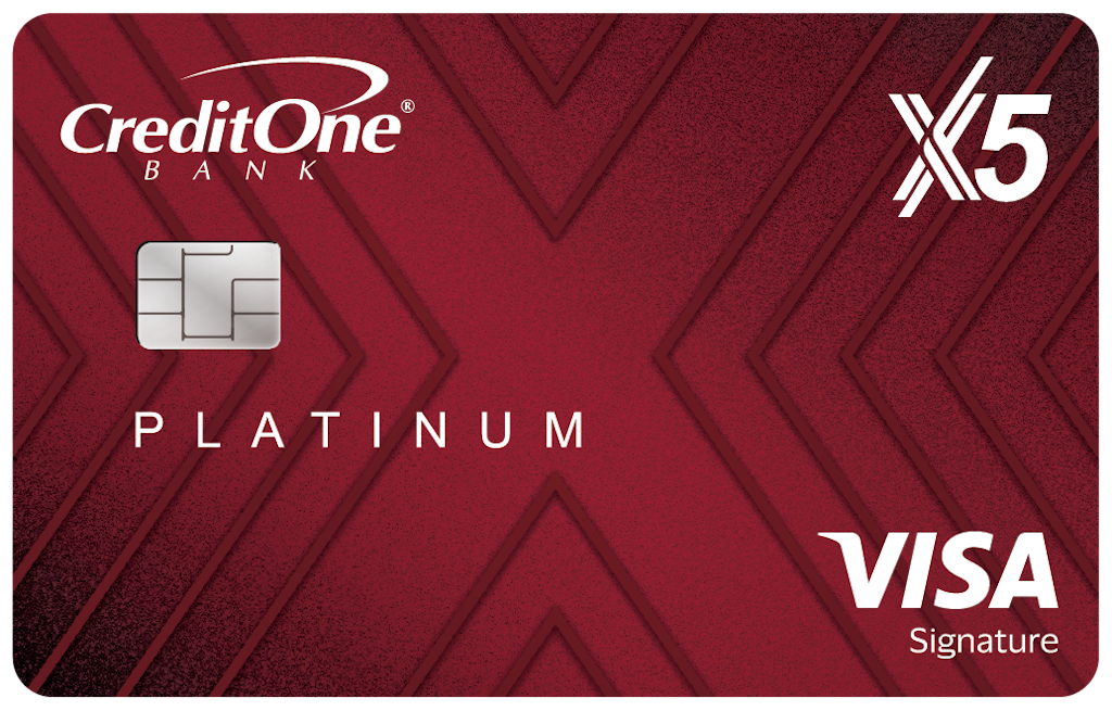 Credit One Bank® Platinum X5 Visa Signature® review Credit One Bank® Platinum X5 Visa Signature® review