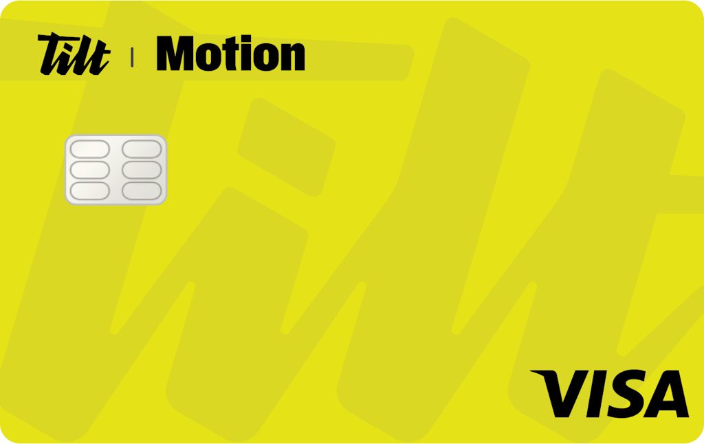 Tilt® Motion Visa® Credit Card review: Good for those new to credit