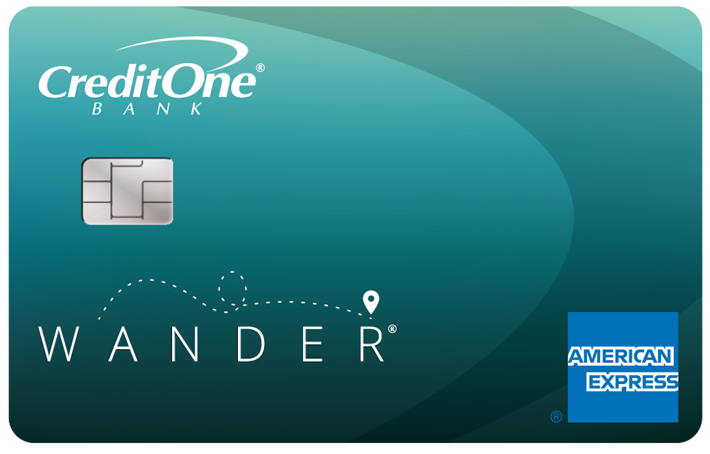 Credit One Bank® Wander® American Express® with Dining, Gas & Travel Rewards